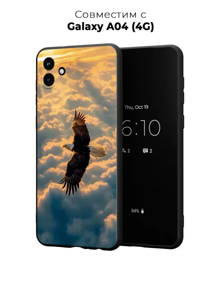 Case it Чехол на Samsung A04 4G с принтом Орел