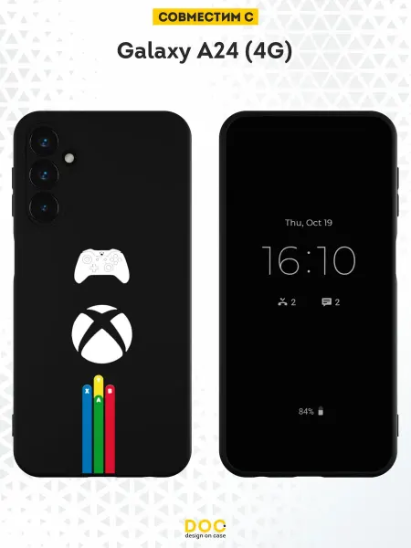 DesignOnCase Чехол на Samsung A24 4G с принтом Xbox