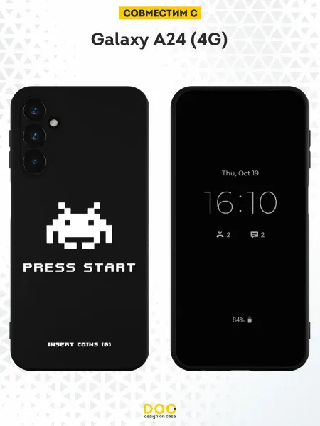 DesignOnCase Чехол на Samsung A24 4G с принтом Игра