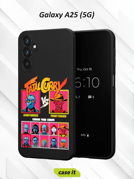 Case it Чехол на Samsung A25 (5G)с принтом Jason and Freddie
