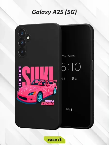 Case it Чехол на Samsung A25 (5G)с принтом The pink car
