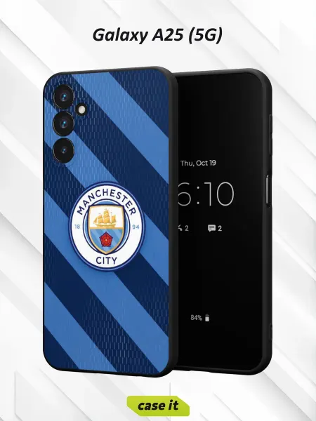 Case it Чехол на Samsung A25 (5G) с принтом Manchester City