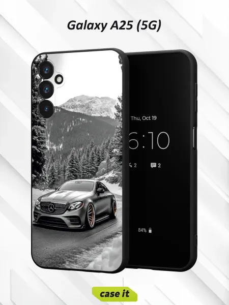 Case it Чехол на Samsung A25 (5G) с принтом Mercedes E-Class Coupe