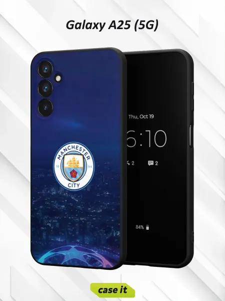 Case it Чехол на Samsung A25 (5G) с принтом Manchester Сити