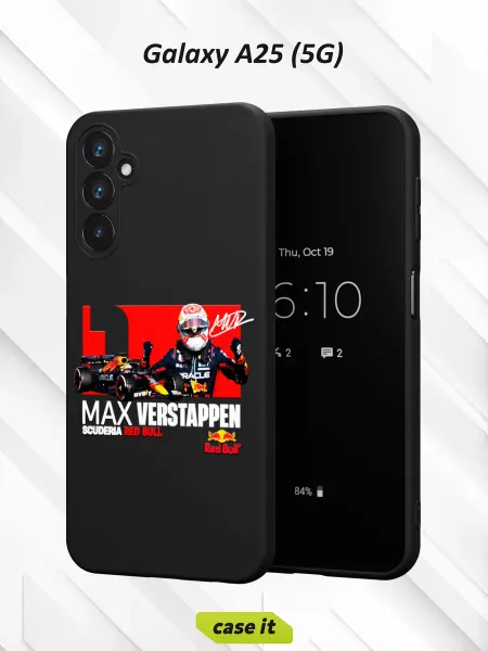 Case it Чехол на Samsung A25 (5G)с принтом Max Verstappen