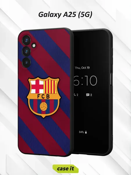 Case it Чехол на Samsung A25 (5G) с принтом Каталонская Барселона