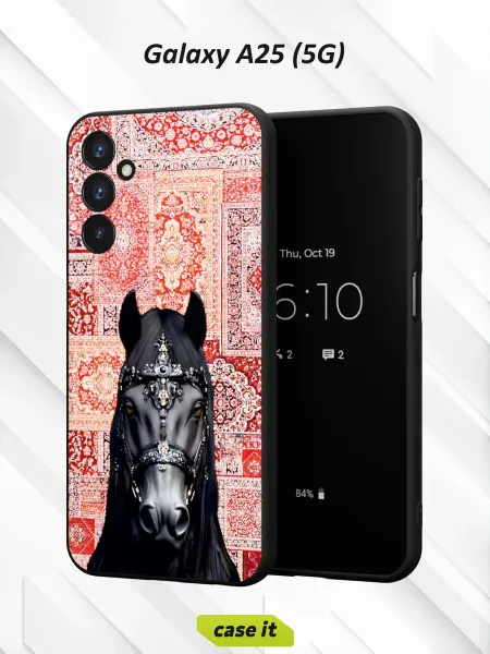 Case it Чехол на Samsung A25 (5G)с принтом лошадь на ковре