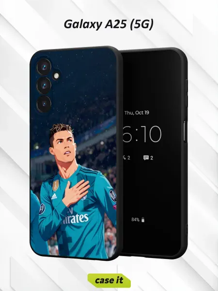 Case it Чехол на Samsung A25 (5G)с принтом Криштиану Роналду