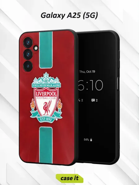Case it Чехол на Samsung A25 (5G) с принтом Ливерпуль