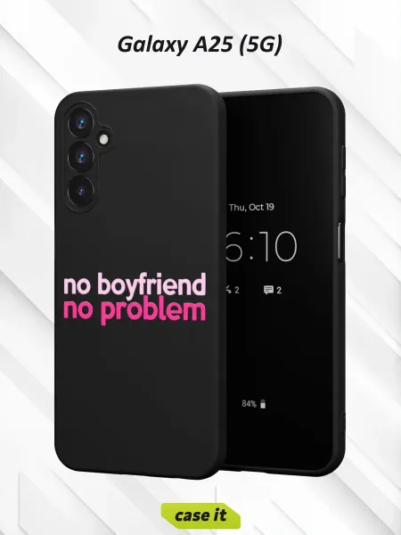 Case it Чехол на Samsung A25 (5G)с принтом Надпись
