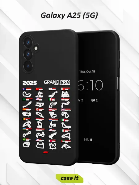 Case it Чехол на Samsung A25 (5G)с принтом Формула-1
