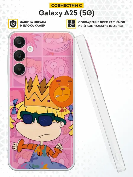 DesignOnCase Чехол на Samsung Galaxy A25 (5G) с принтом Анжелика