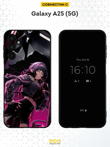 DesignOnCase Чехол на Samsung Galaxy A25 (5G) с принтом Джейн