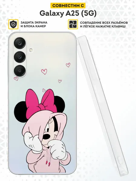 DesignOnCase Чехол на Samsung Galaxy A25 (5G) с принтом Дисней