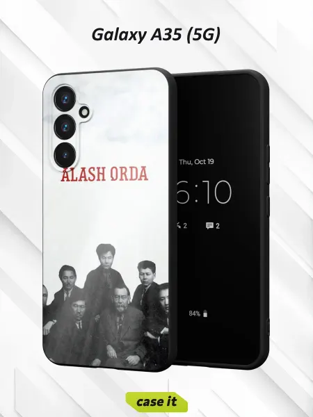 Case it Чехол на Samsung A35 (5G)с принтом Alash Orda