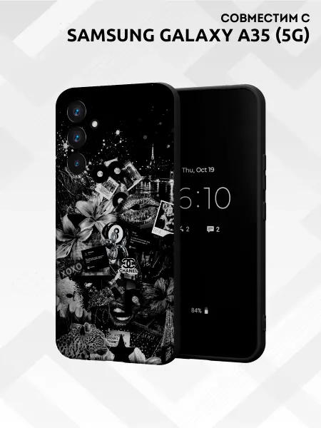 Vip Case Чехол на Samsung Galaxy A35 (5G) Y2K Chanel
