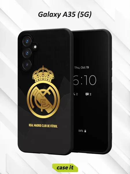 Case it Чехол на Samsung A35 (5G) с принтом The Real logo