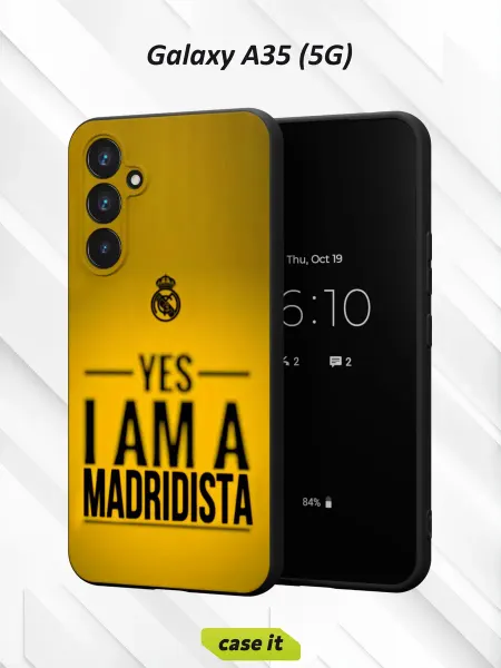 Case it Чехол на Samsung A35 (5G)с принтом Madridista