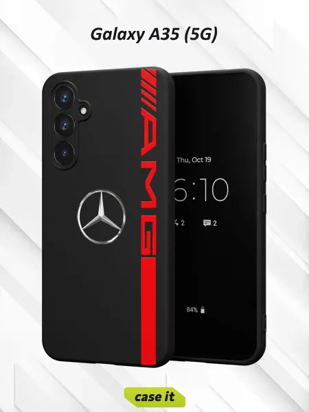 Case it Чехол на Samsung A35 (5G) классическая эмблема Mercedes