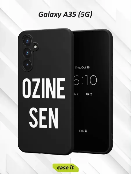 Case it Чехол на Samsung A35 (5G)с принтом Ozine Sen