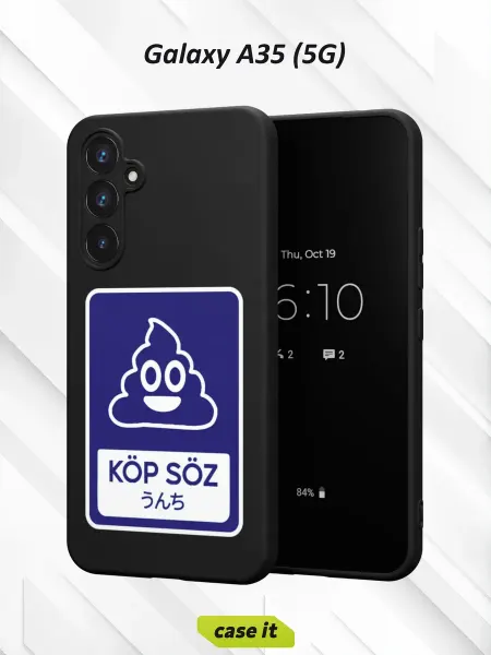 Case it Чехол на Samsung A35 (5G)с принтом Qazaq Republic