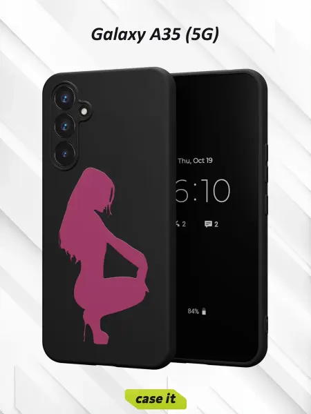 Case it Чехол на Samsung A35 (5G)с принтом Девушка