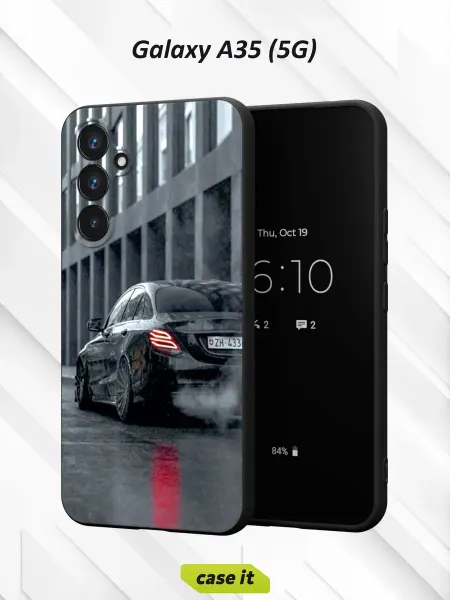 Case it Чехол на Samsung A35 (5G) с принтом эффектный дрифт