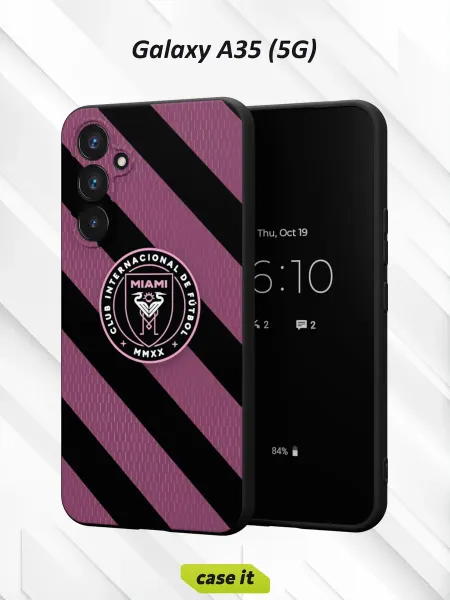 Case it Чехол на Samsung A35 (5G) с принтом Интер Майами