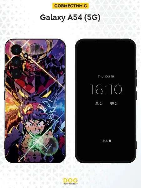 DesignOnCase Чехол на Samsung A54 5G с принтом Аниме
