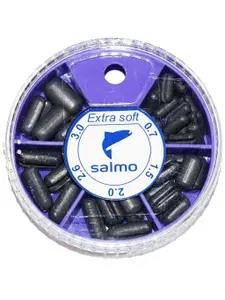 Грузила Salmo EXTRA SOFT (экстра мягкие) малый 5 секц. 0,7-3,0г 060г набор