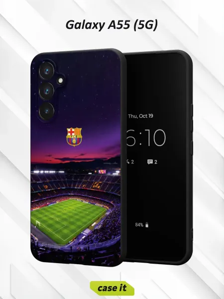 Case it Чехол на Samsung A55 (5G) с принтом Спотифай Камп Ноу
