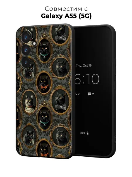 Case it Чехол на Samsung A55 5G с принтом Котики
