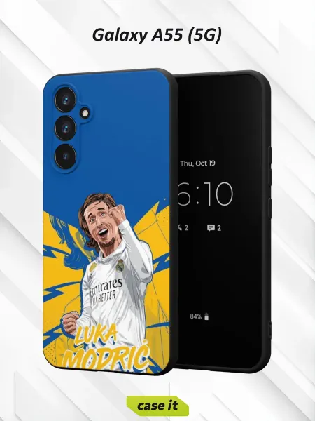 Case it Чехол на Samsung A55 (5G) с принтом Лука Модрич
