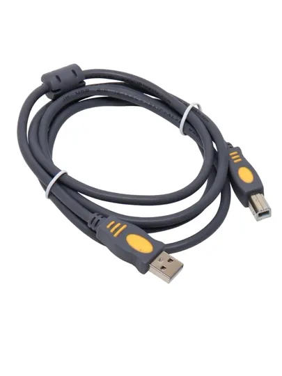 USB 2.0 кабель для принтера, сканера, МФУ. Доступен длиной 1,5 м, 3 м, 5 м и 10 м