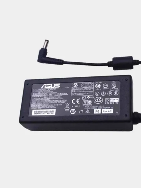 Зарядное устройство ASUS 19 В 3.42 A 65 Вт размер наконечника тонкий штекер: 4.0 * 1.35 мм