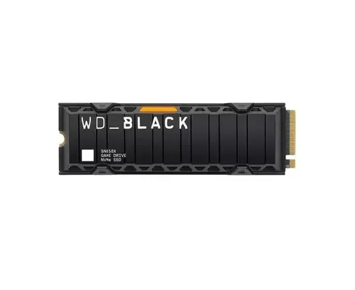 Western Digital 1 ТБ Внутренний SSD-диск Накопитель SSD Western Digital SN850X 1TB Black с радиатором (WDS100T2XHE), M.2, PCI-E 4.0 (WDS100T2XHE)