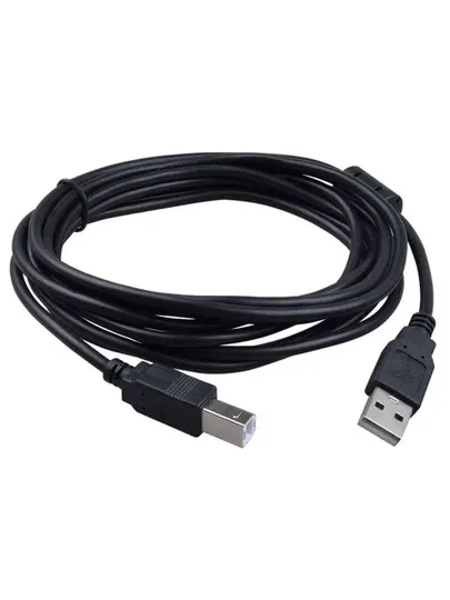 Кабель USB для принтера USB 2.0 A–B 1.8M, 3M, 5M высокоскоростной, универсальный