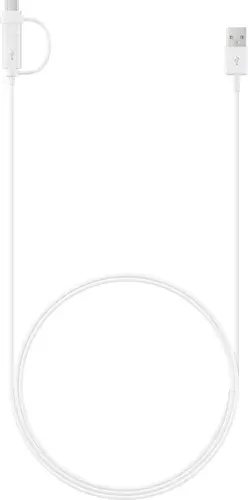 Samsung Кабель для мобильных устройств USB 2.0 Type-A/Micro-USB 2.0 Type-B, USB Type-C, 1.5 м, белый