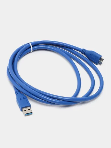 Кабель Micro USB 3.0 для внешних жестких дисков HDD, SDD (0.30m/1.5m)