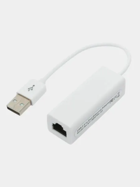 Переходник кабель USB 2.0 Ethernet адаптер RJ45 10/100 мегабитный порт USB на Lan порт