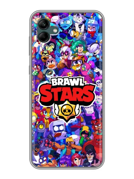 ChesnoCase Чехол на Samsung Galaxy A04 Brawl Stars для мальчика