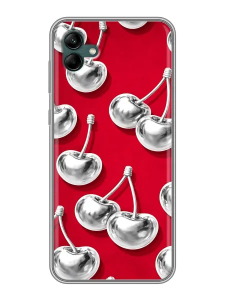 ChesnoCase Чехол на Samsung Galaxy A04 вишенки для девочки
