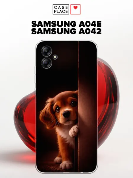 Case Place Чехол на Samsung A04e Samsung A042 с собакой