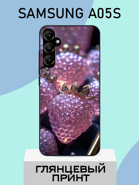 PlusPrint Чехол на Samsung A05s клубника