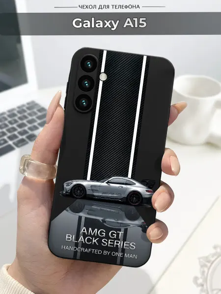SLP Case Чехол на Samsung Galaxy A15 Mercedes AMG