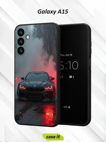 Case it Чехол на Samsung A15 с принтом автомобиль BMW M4