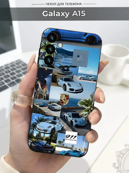 SLP Case Чехол на Samsung Galaxy A15 Porsche