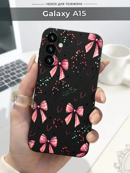 SLP Case Чехол на Samsung Galaxy A15 Бантики