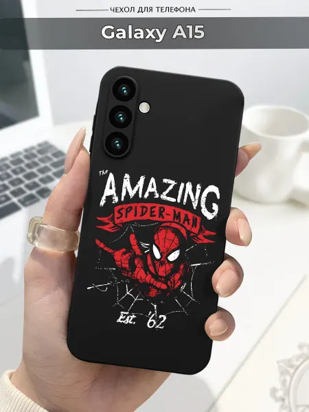 SLP Case Чехол на Samsung Galaxy A15 Человек Паук