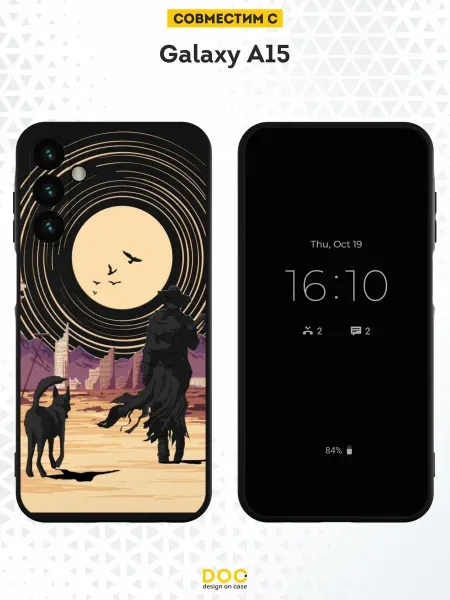 DesignOnCase Чехол на Samsung A15 с принтом Fallout